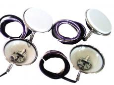 Kit 4 LED medailony pro BRAUHAUS 4 chromové