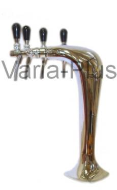 Výčapný stojan COBRA-PLUS-4, chrom