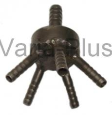 Difuzor na sodu inox 303,vstup D.7mm, 5 výstupů D.4,4mm