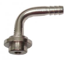 Nipl mosaz roh 90° s osaz. D=7 mm,5/8G