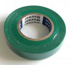 Izolačná páska PVC zelená, 15 mm x 20 m